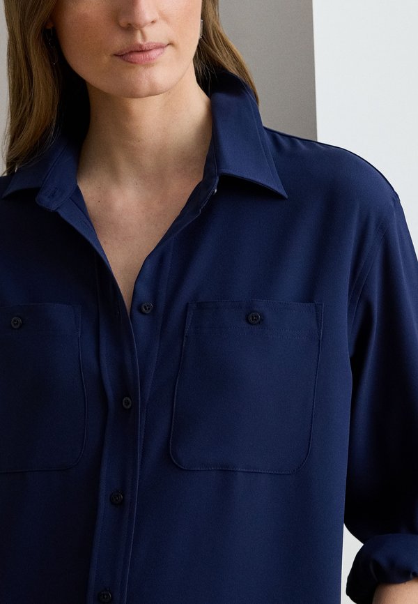 Lauren Ralph Lauren DOUBLE-FACED GEORGETTE SHIRTDRESS