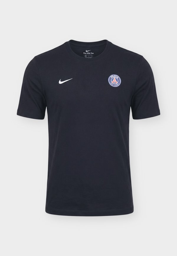 Nike Performance PARIS SAINT-GERMAIN CREST ESSENGLANDIAL TEE - Club wear - black