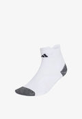 adidas Performance RUN COMFY ANKLE UNISEX - Sports socks - white/black