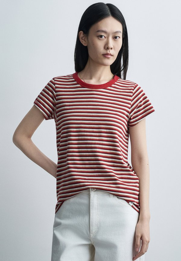 rag & bone THE SLUB STRIPED TEE
