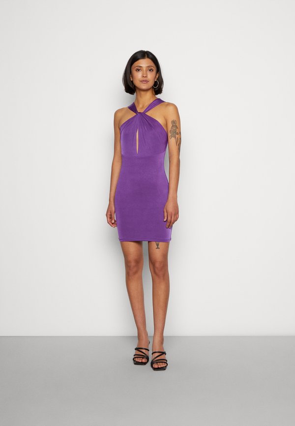 WAL G. BABE CUT OUT MINI DRESS