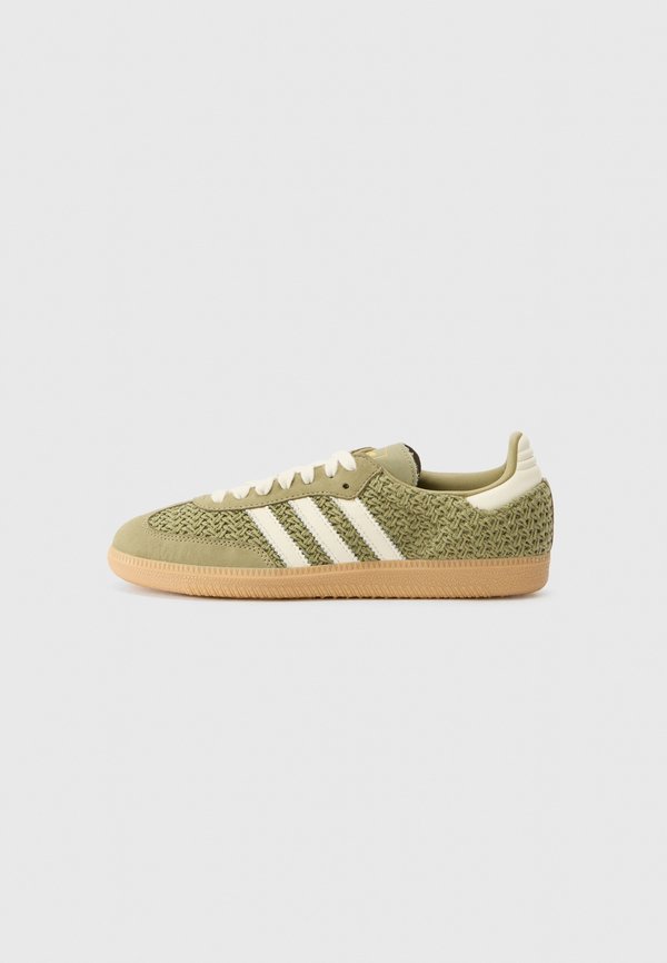 adidas Originals SAMBA OG W - Trainers - orbit green/cream white/gum