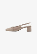 Mango ADULT - Classic heels - ecru