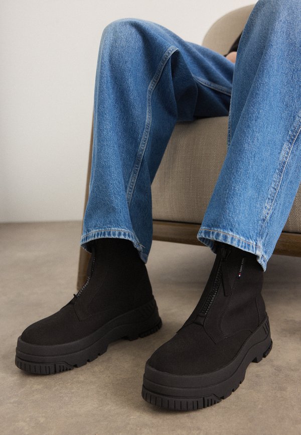 Tommy Jeans ZIP UP FLATFORM BOOT