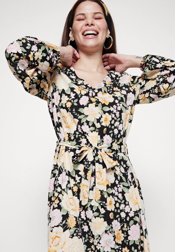 VILA VIBLAIR V NECK BELT DRESS