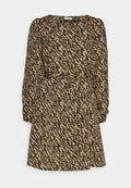 VILA VIJOY BELTED SHORT DRESS