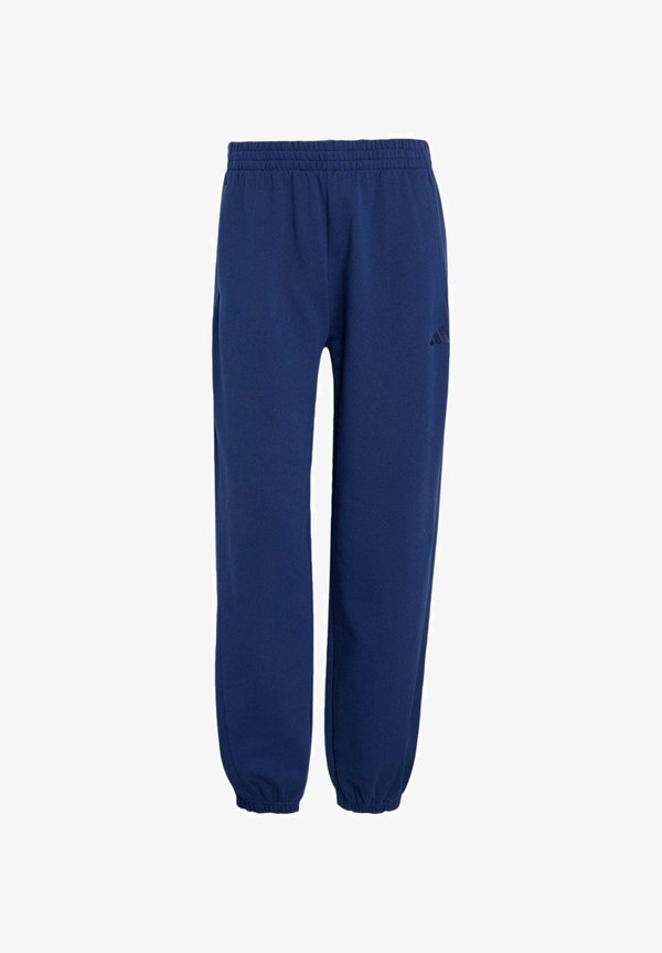 adidas Sportswear ADIDAS SPORTSWEAR ADIDAS KIT SMALL LOGO LOOSE CUFFED PANTS - Tracksuit bottoms - dark blue