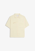 Bershka WAFFLE - SHIRT - Shirt - white