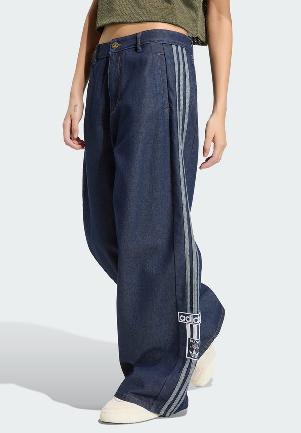 adidas Originals ADBRK PNT D - Wide Leg - indigo denim
