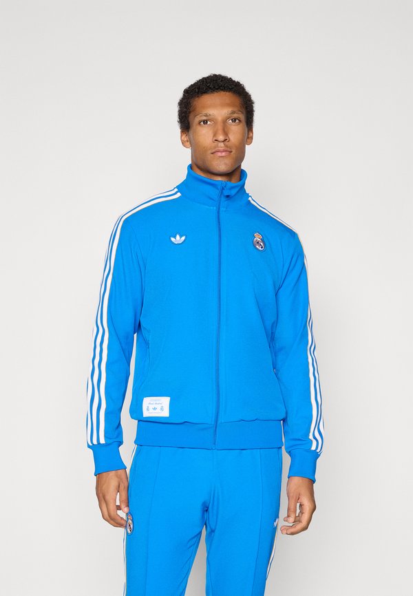 adidas Originals REAL MADRID ICON TRACK TOP - Club wear - bluebird/white