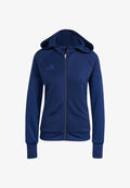 adidas Performance FUSSBALL - TEAM TIRO TRAVEL KAPUZEN - Zip-up sweatshirt - blau