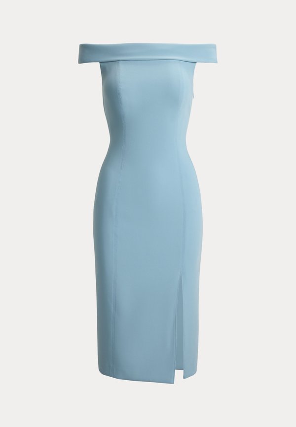 Lauren Ralph Lauren CREPE OFF-THE-SHOULDER COCKTAIL DRESS