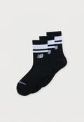New Balance RUN REPREVE UNISEX 3 PACK - Socks - black/white