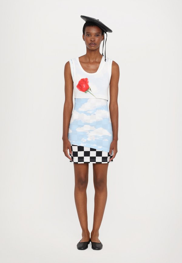 MOSCHINO ARCHIVE CLOUDS AND ROSES
