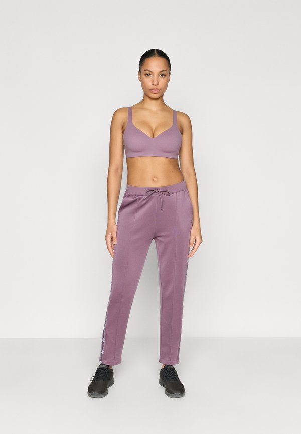 Champion SPORTS INSPIRED INTERLOCK STRAIGHT HEM PANTS WITH TAPE DETAILING