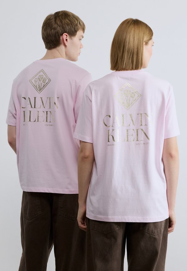 Calvin Klein Jeans 20S ROSES GRAPHIC TEE UNISEX