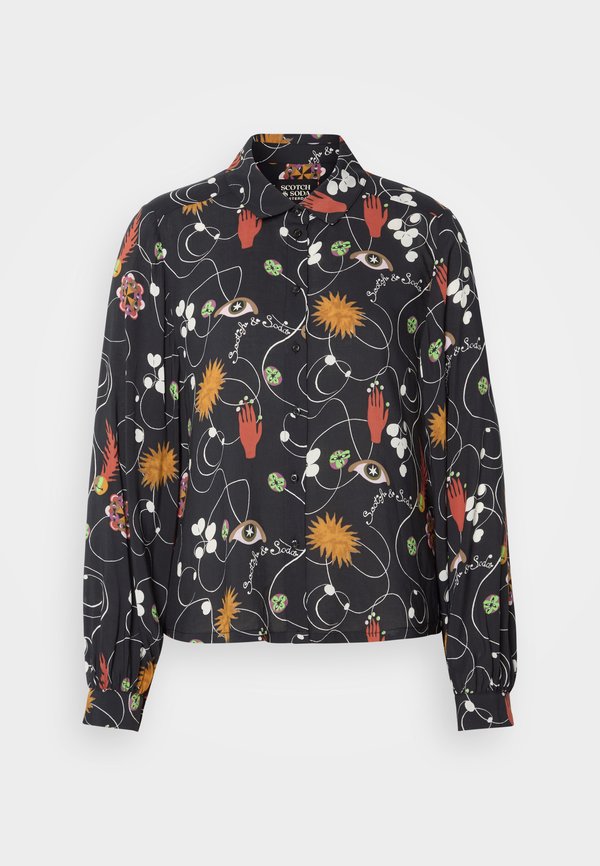 Scotch & Soda PRINTED BALLOON SLEEVE SHIRT