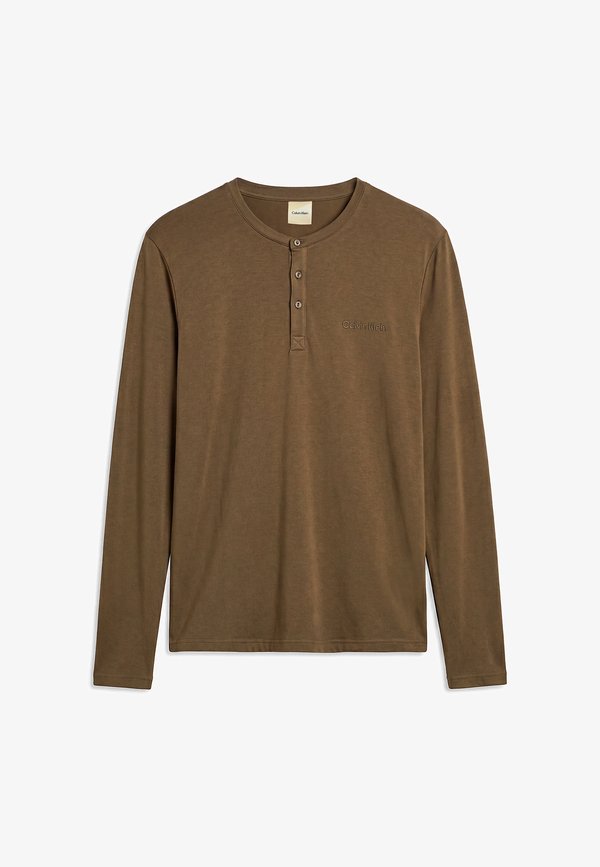 Calvin Klein Pyjama top - olive night