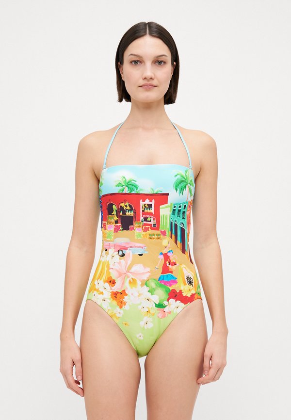 Seafolly CUBA BANDEAU ONE PIECE