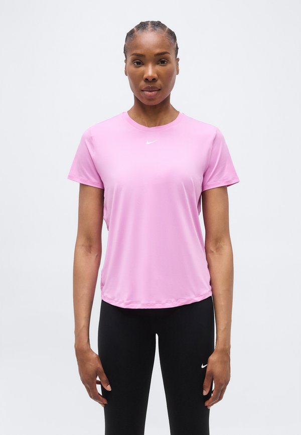 Nike Performance ONE CLASSIC - Sports T-shirt - light magenta/white
