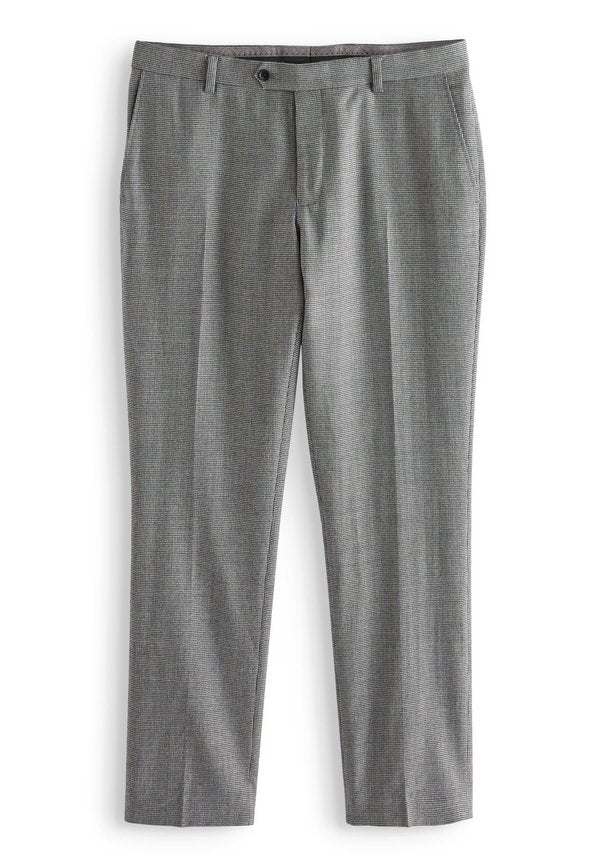 Next SLIM FIT SIGNATURE EMPIRE MILLS 100% WOOL PUPPYTOOTH SUIT: TROUSERS