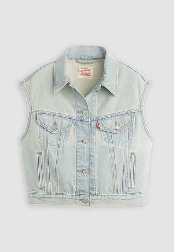Levi's® SHRUNKEN 90S - Waistcoat - que pasa trucker