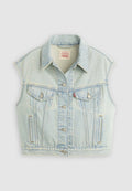 Levi's® SHRUNKEN 90S - Waistcoat - que pasa trucker