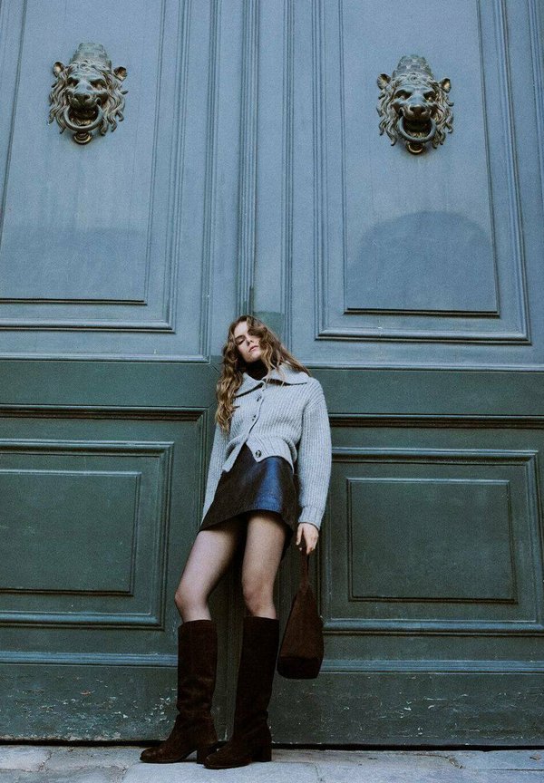 Mango Cardigan - grau