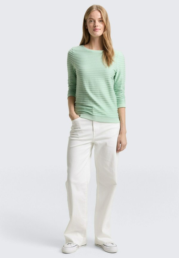TOM TAILOR DENIM STRIPED JACQUARD