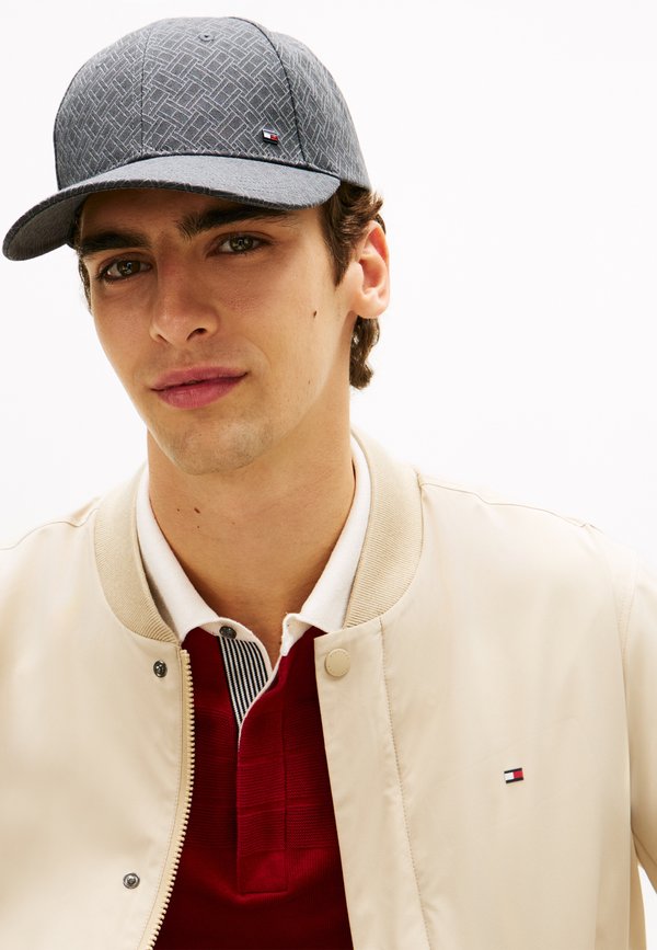 Tommy Hilfiger CORPORATE FLAG JACQUARD BASEBALL CAP - Cap - black