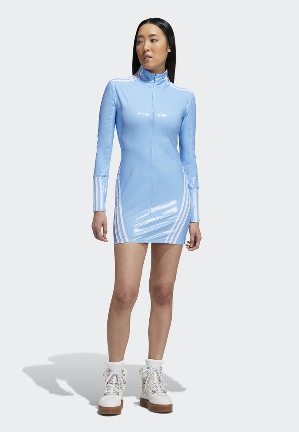 adidas Originals IVY PARK 1/2 ZIP LATEX DRESS