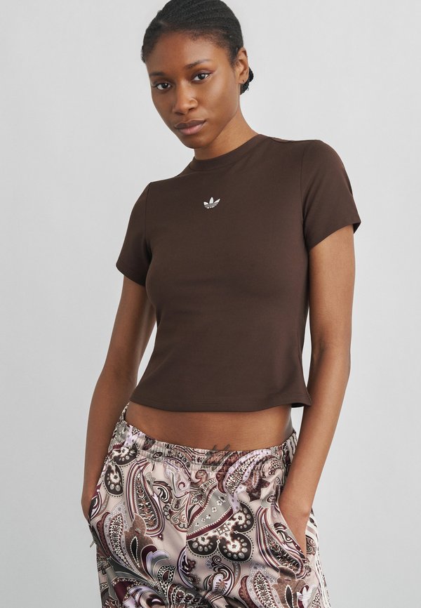 adidas Originals Basic T-shirt - aurora coffee