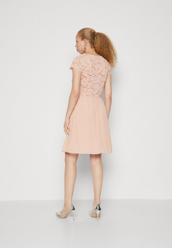 VILA VIBETINA O NECK SHORT DRESS