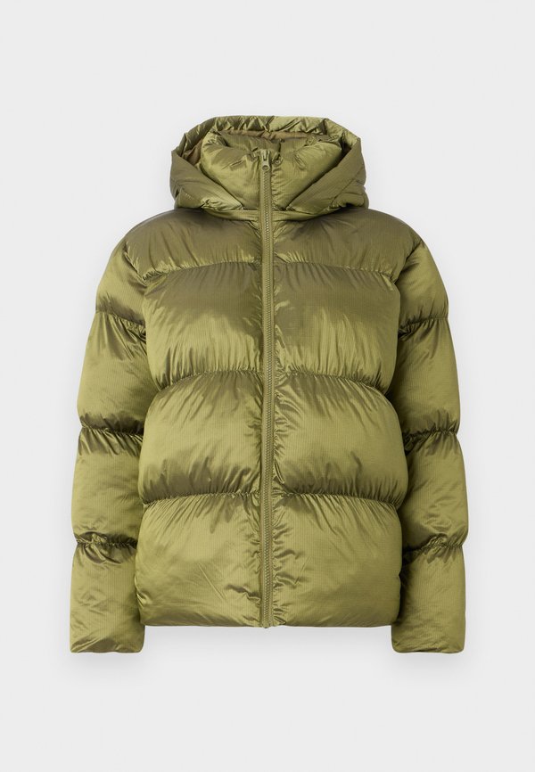 Pieces PCMILLA SHINY PUFFER JACKET HOOD