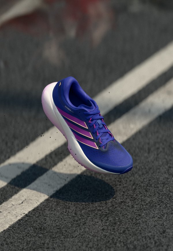 adidas Performance SUPERNOVA RISE 3 - Road running shoes - pure purple/purple burst/acid orange