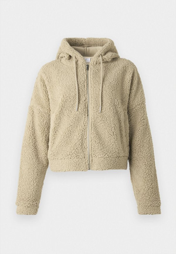 Noisy May NMCUDDLE CROP HOOD JACKET