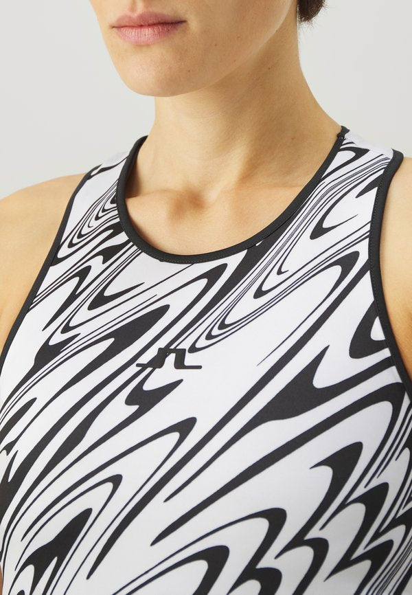 J.LINDEBERG Sports DELIA PRINTED TANK