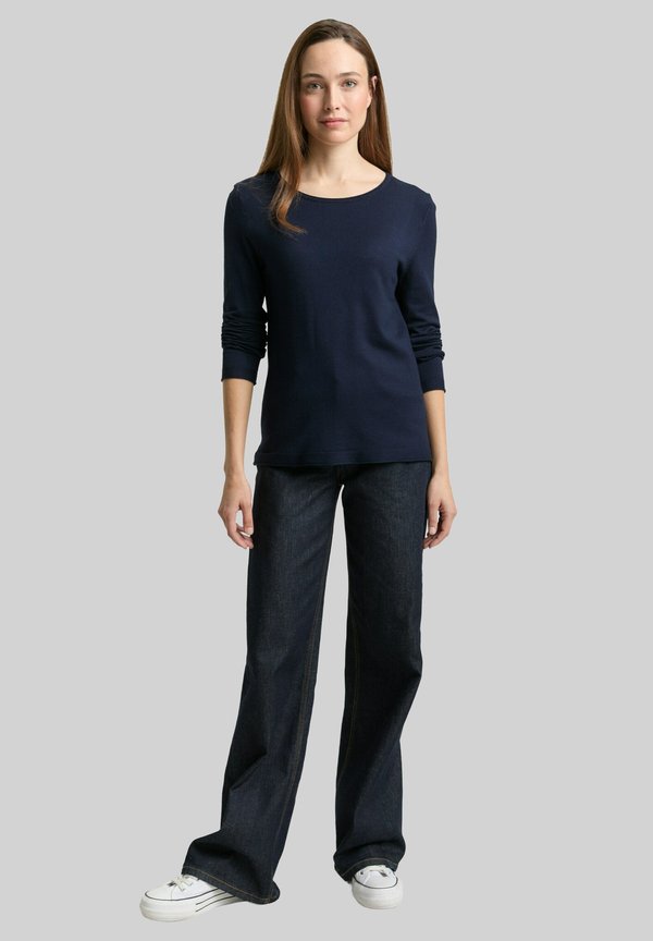 TOM TAILOR BASIC MIT RUNDHALSAUSSCHNITT