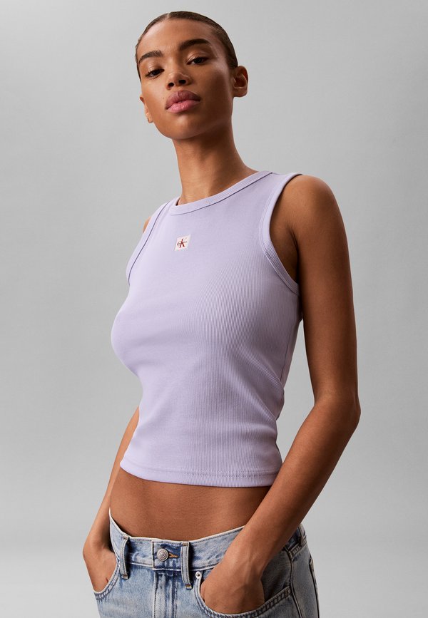 Calvin Klein Jeans TANK - Top - cosmic sky