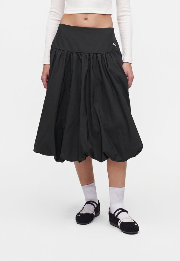 Puma BALLOON SKIRT - A-line skirt - black