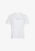 Calvin Klein Jeans SS CLASSIC FOIL MONOLOGO TEE - Print T-shirt - brilliant white