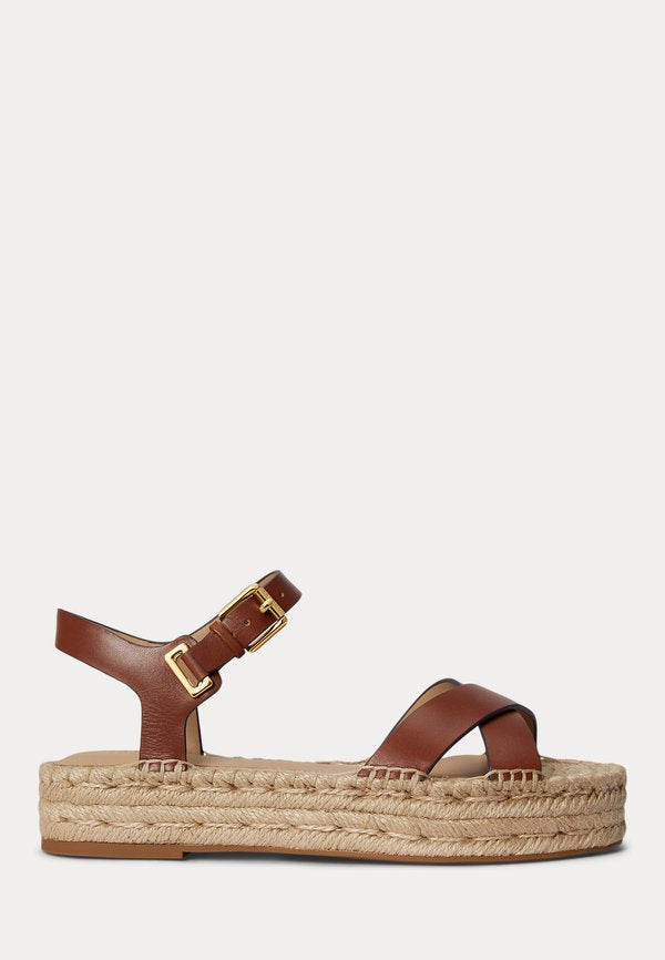 Lauren Ralph Lauren EMERYN LEATHER ESPADRILLE