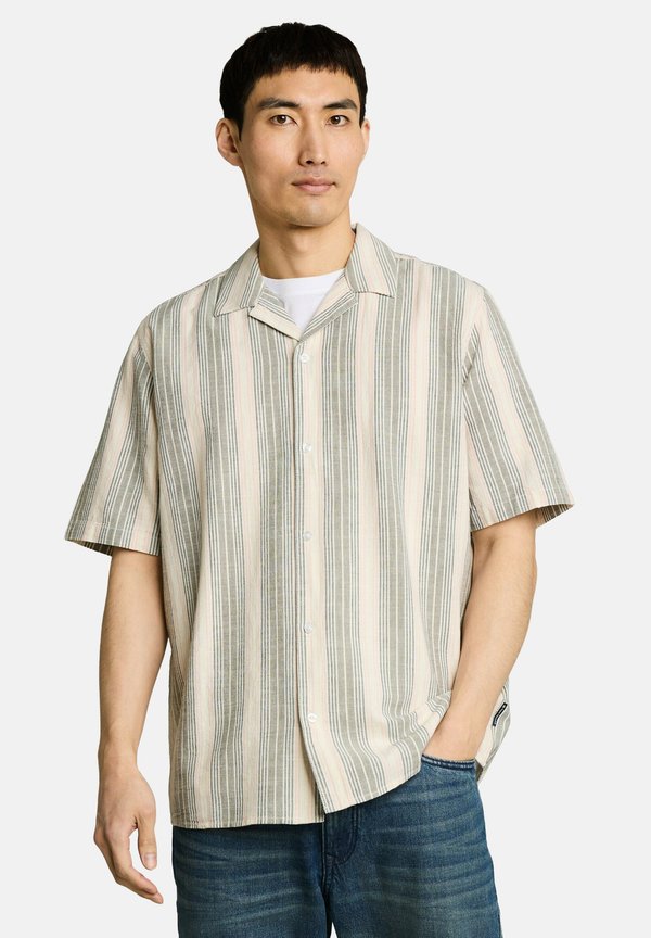 TOM TAILOR COMFORT FIT KURZARMHEMD MIT STREIFEN