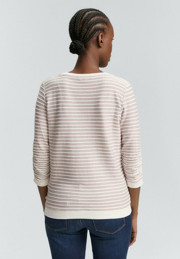 TOM TAILOR DENIM STRIPED JACQUARD