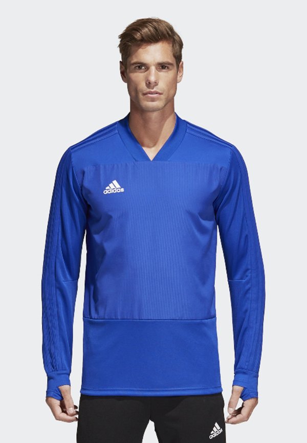 adidas Performance CONDIVO 18 PLAYER FOCUS TRAININGSOBERTEIL - Sweatshirt - bold blue/white