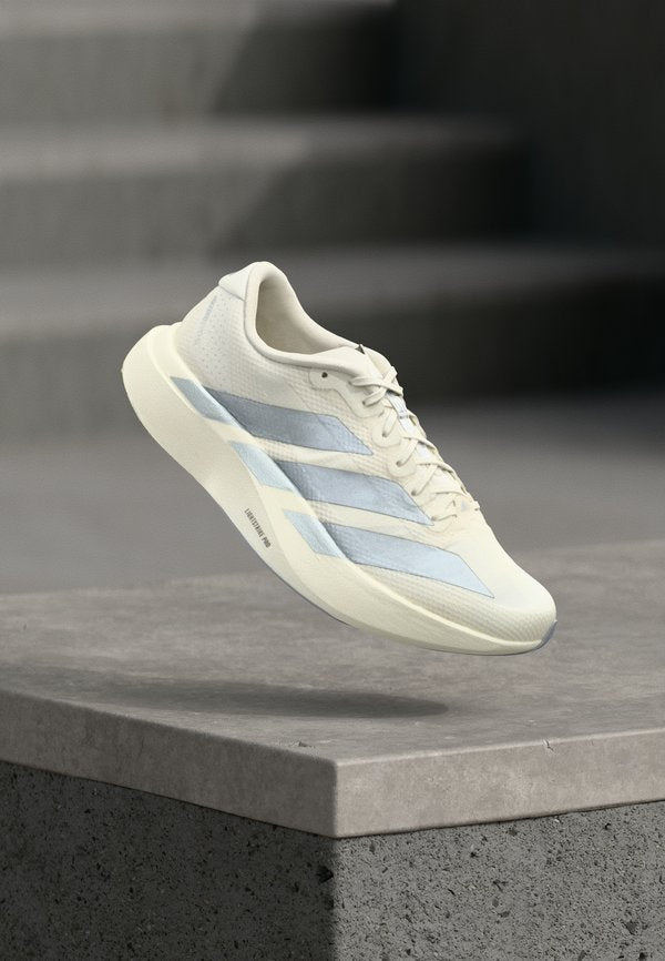 adidas Performance ADIZERO EVO SL WOVEN M - Trainers - core white/halo silver-coloured
