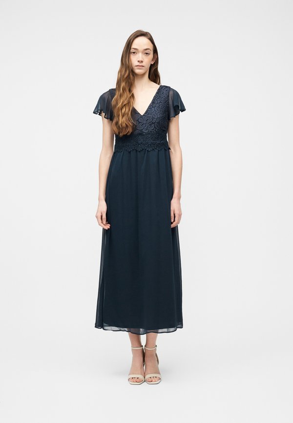 VILA VIETERA V NECK ANKLE DRESS