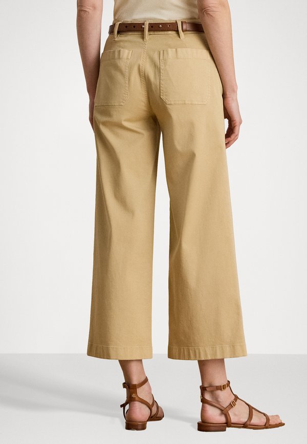 Lauren Ralph Lauren STRETCH CHINO WIDE LEG CROPPED PANT