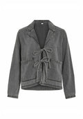 VILA Denim VIKIKI Tie front