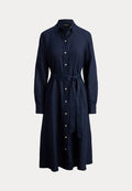 Lauren Ralph Lauren Petite BELTED LINEN SHIRTDRESS